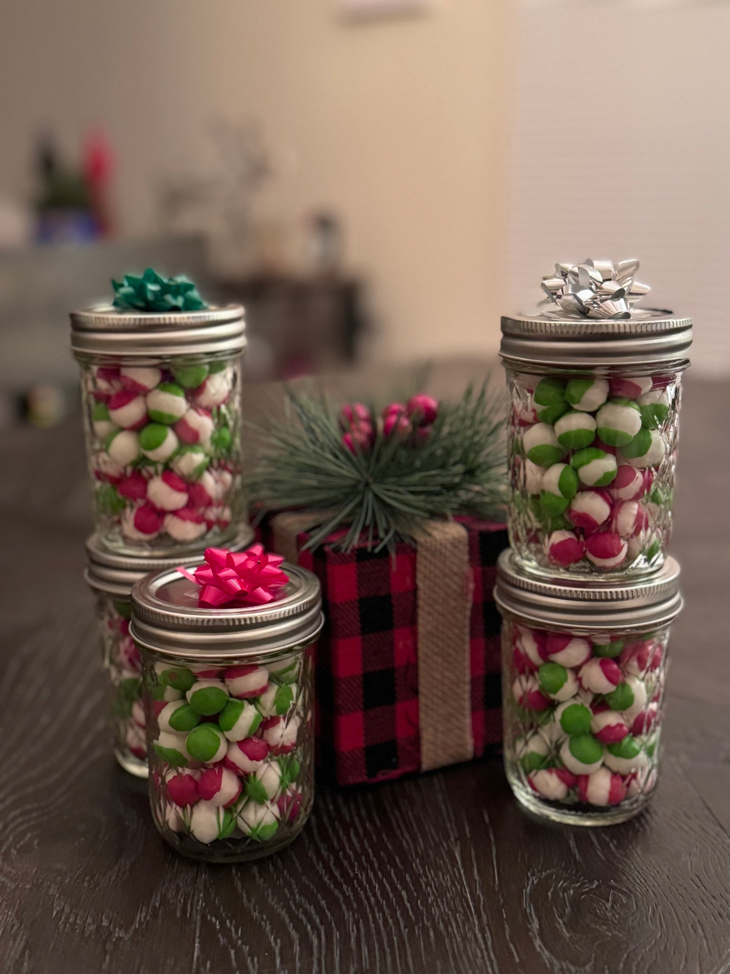 Holiday rainbow crunch