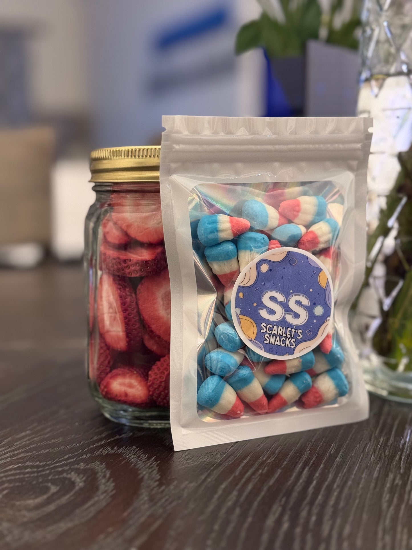 Raspberry lemonade holiday candy
