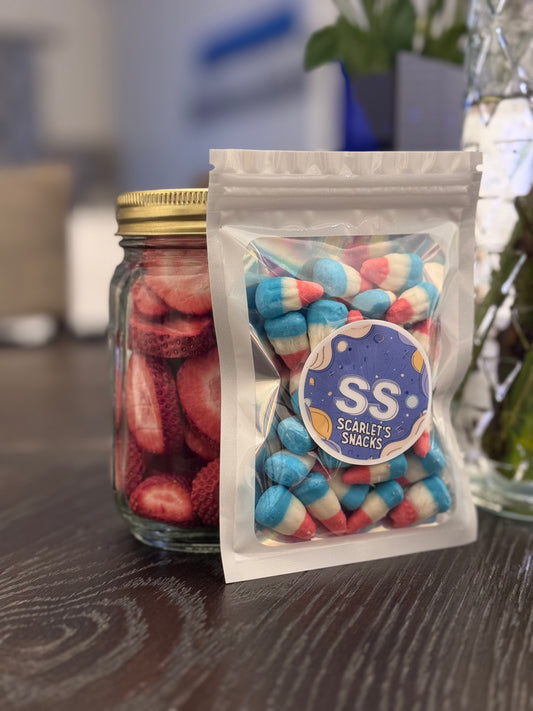 Raspberry lemonade holiday candy